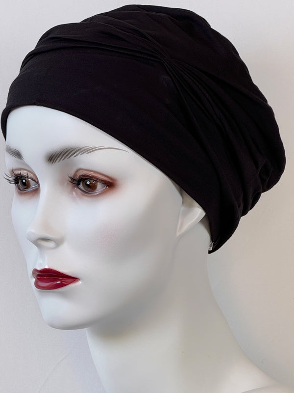 Mützen für Chemo & Alopezie - Uni mit Schmucknaht