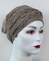 Mützen für Chemo & Alopezie - Gemustert mit Stirnband