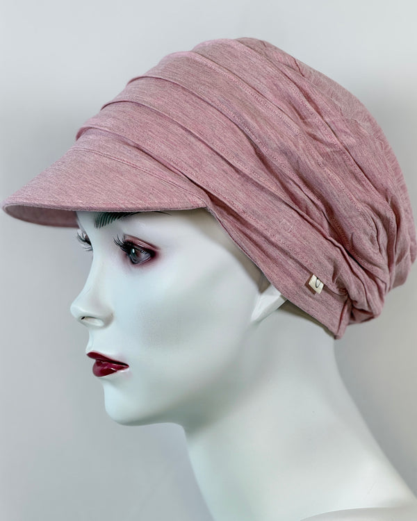 Schildmützen für Chemo & Alopezie mit Biesen