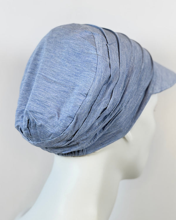 Schildmützen für Chemo & Alopezie mit Biesen