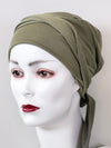 Mützen für Chemo & Alopezie - Uni mit Nackenband