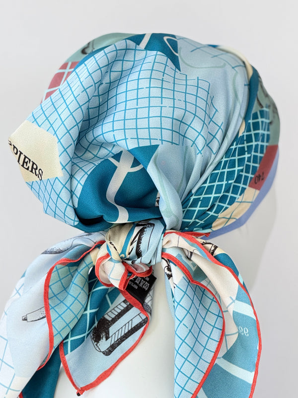 Kopftücher für Chemo & Alopezie - Kühle Farben im Set